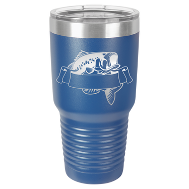 Personalized Fishing 30oz Ringneck Tumbler